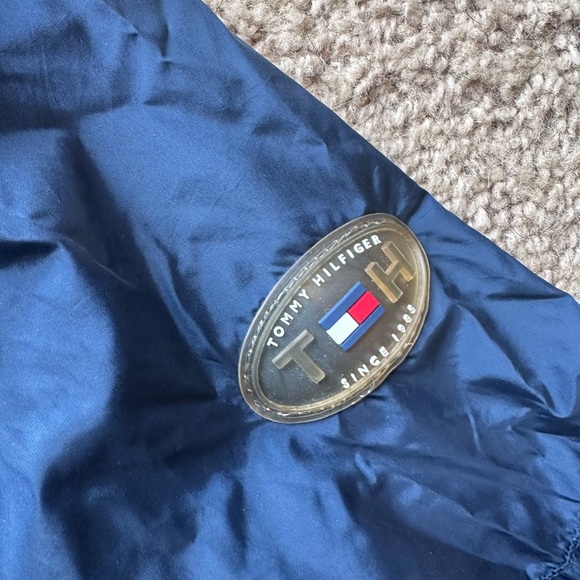 Tommy Hilfiger Dark Blue Hooded Jacket - Picture 3 of 4